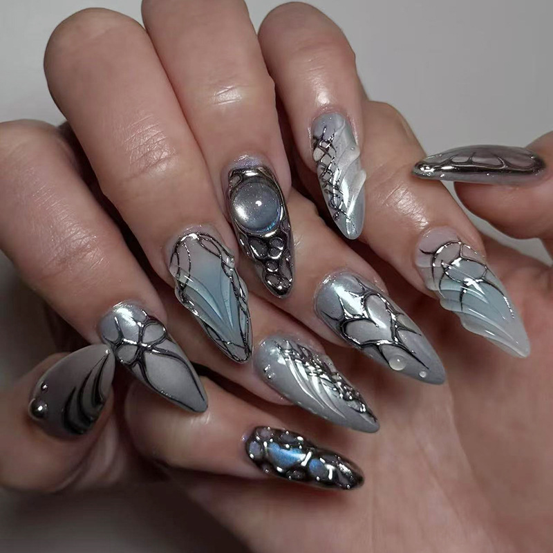 24pcs Wearable Press on Nails  - огляд і ціна Nail Art Press On