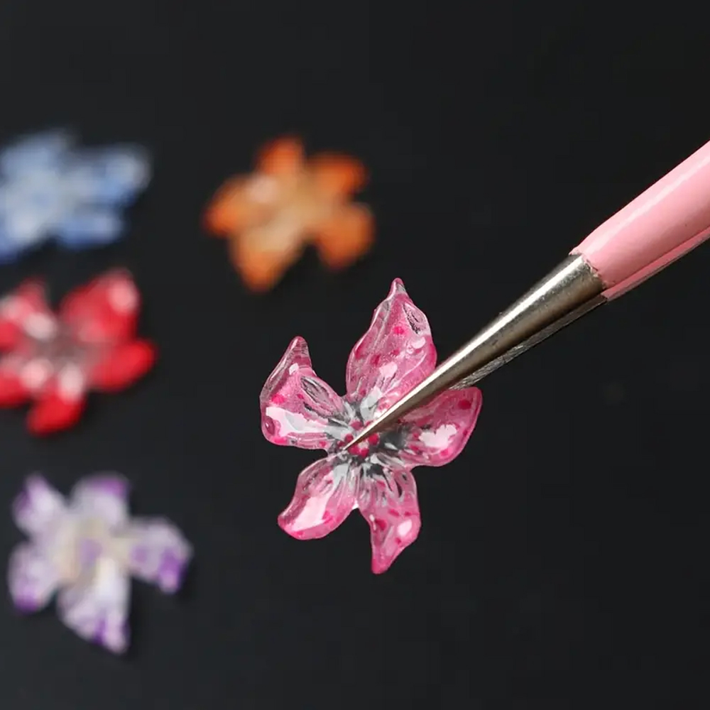 60pcs Mixed Hawaiian Flower Na - огляд і ціна Nail Art Valentines Day