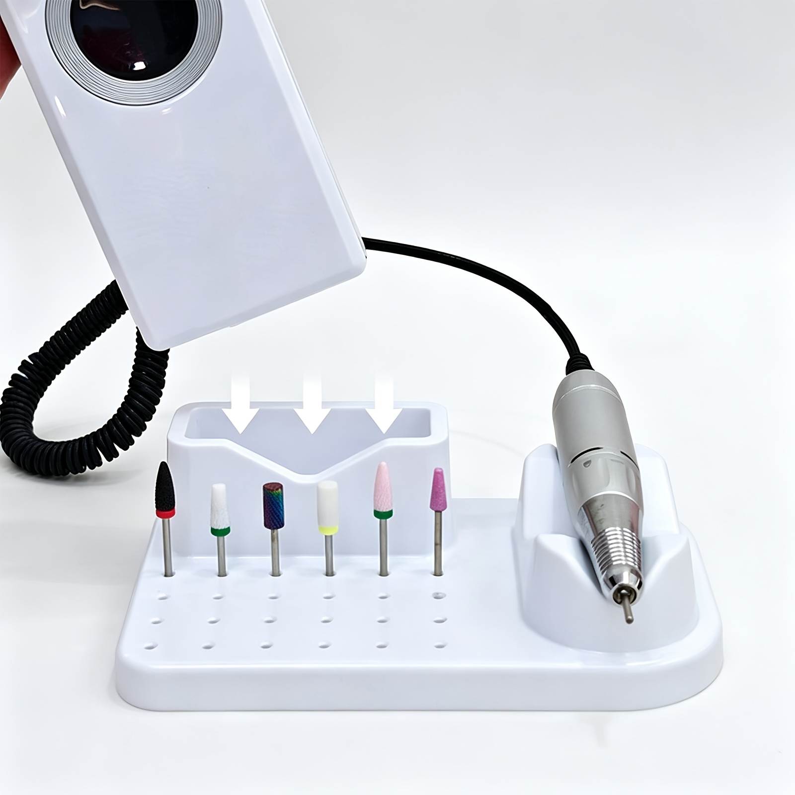 Nail Drill Bit Holder and Orga - огляд і ціна Nail Drill Machine