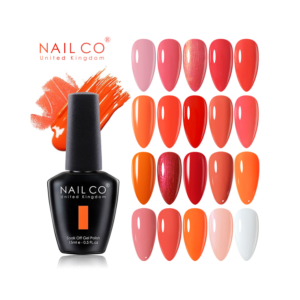 NAILCO 15ml Orange Red Pink Co - огляд і ціна Nail Art Orange