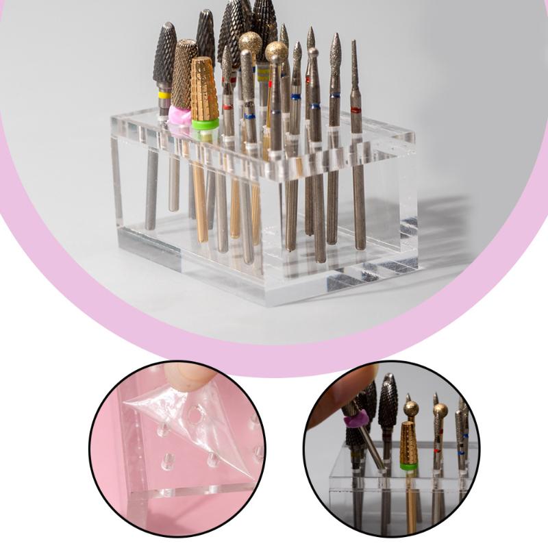 18 Holes Acrylic Wooden Nail D - огляд і ціна Nail Drill Machine