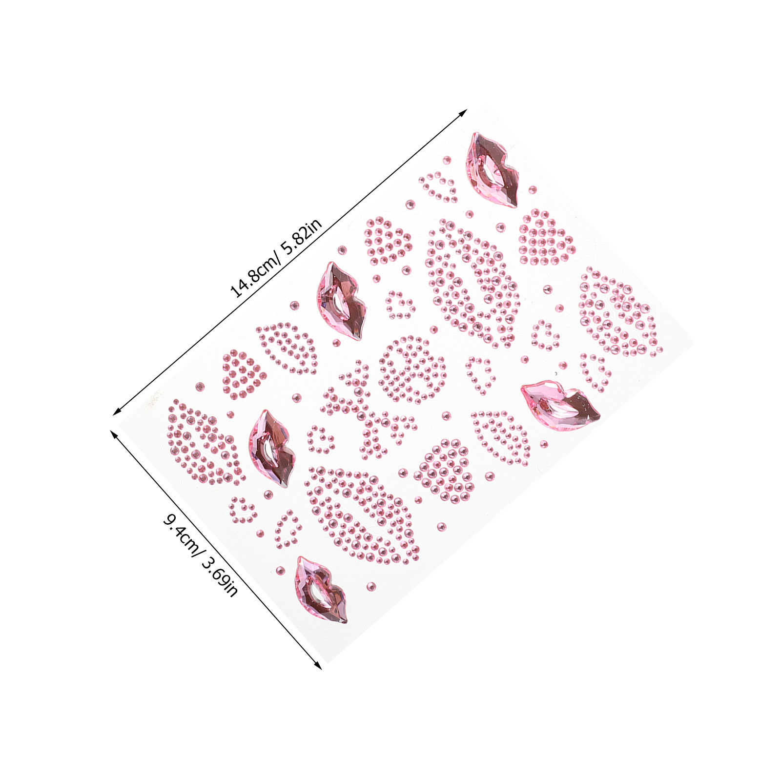 10Sheets Valentines Day Rhines - огляд і ціна Nail Art Valentines Day