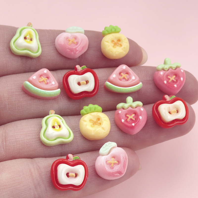 50/500pcs Mini Simulated Fruit - огляд і ціна Nail Art Ombre