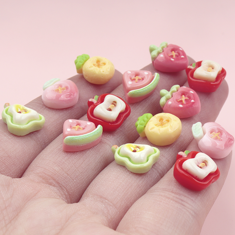 50/500pcs Mini Simulated Fruit - огляд і ціна Nail Art Ombre