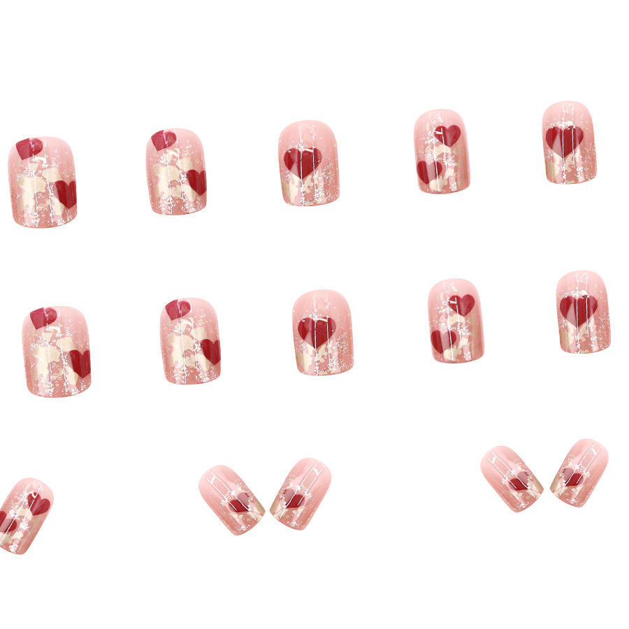 24pcs/set Short Square fake na - огляд і ціна Nail Art Press On