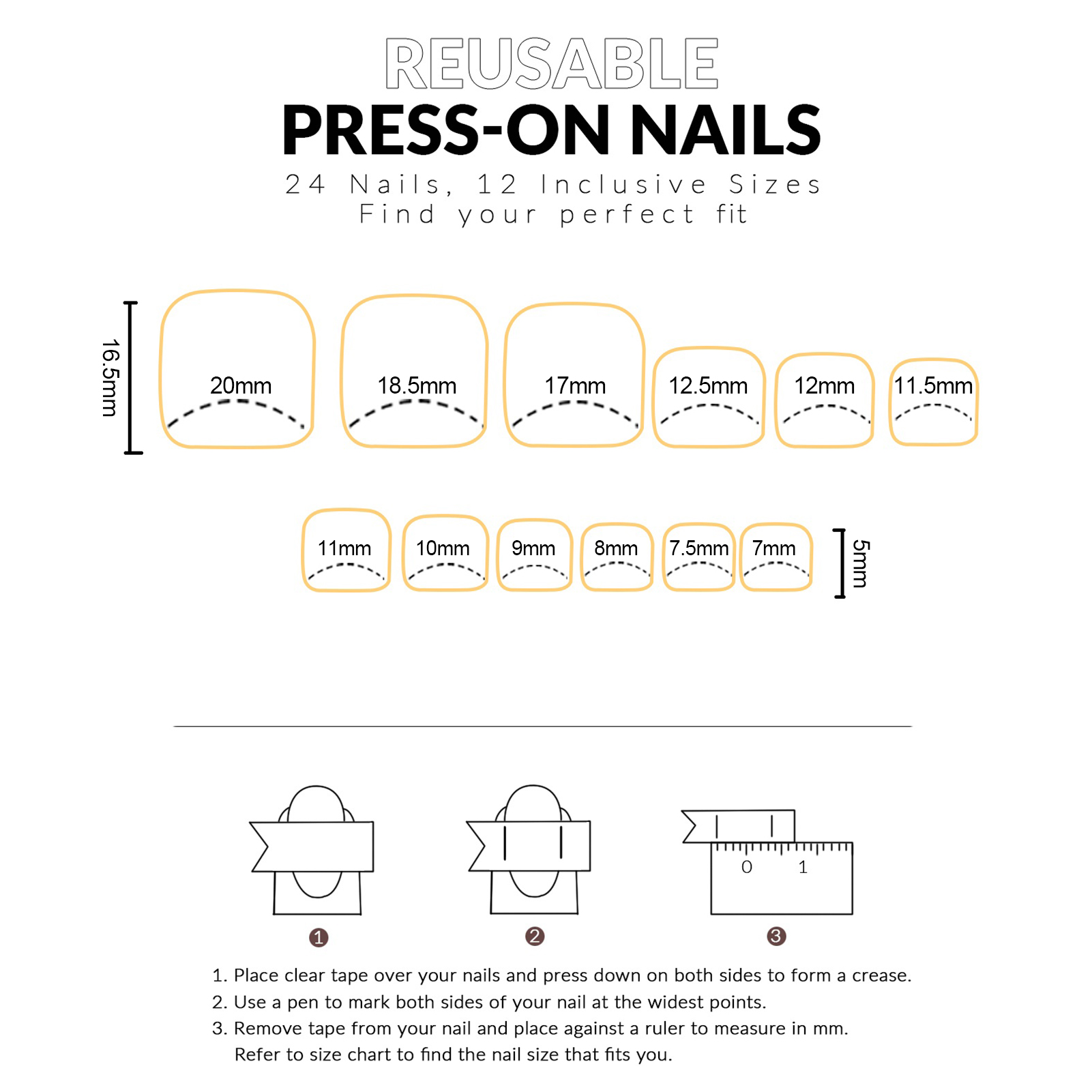 Cute Press on Toe Nails Pumpki - огляд і ціна Nail Art Press On