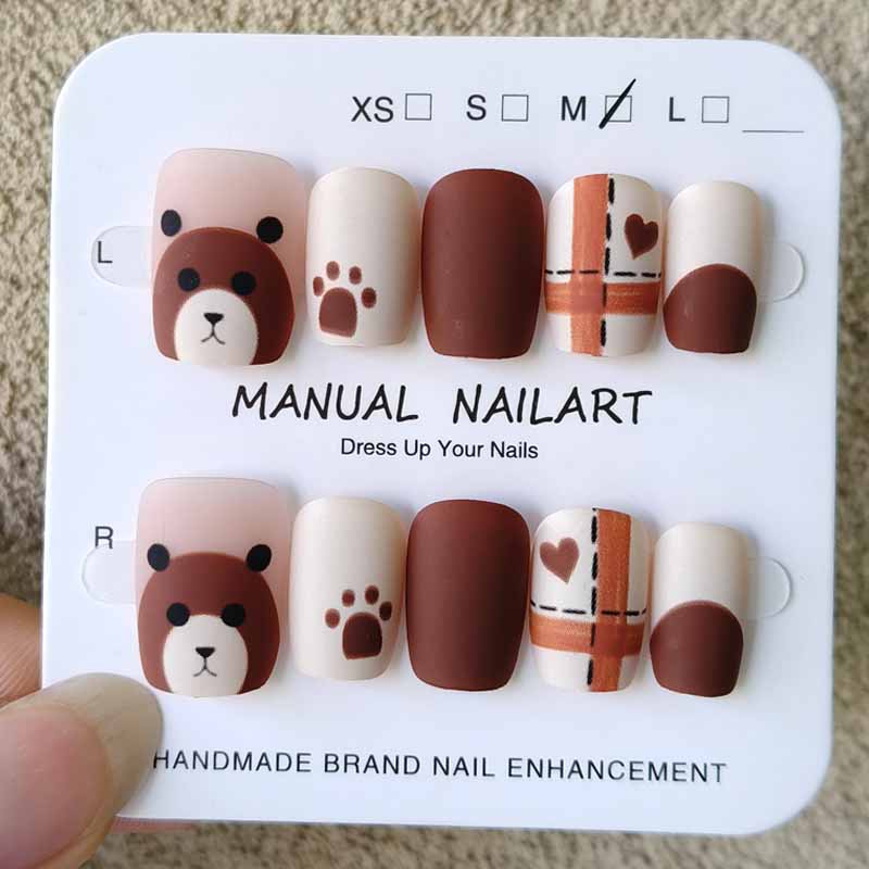 10Pcs Autumn and Winter Nail A - огляд і ціна Nail Art Press On