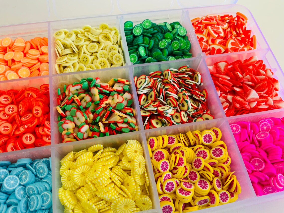 1000pc-240Pc Nail Fruit Slices - огляд і ціна Nail Art Valentines Day