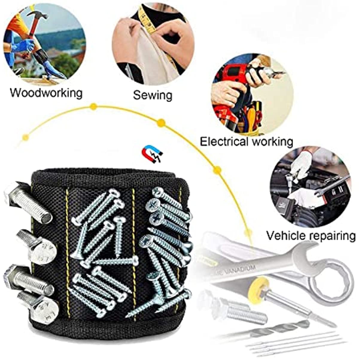 Strong Magnetic Wristband Port - огляд і ціна Nail Drill Machine