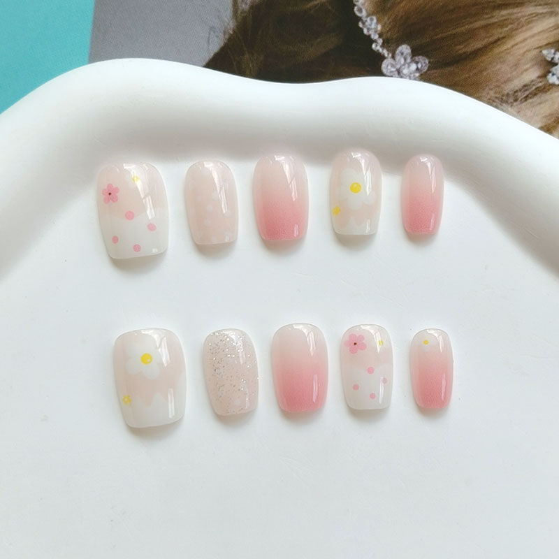 10Pcs Rainbow Bubble Gum Sweet - огляд і ціна Nail Art Ombre